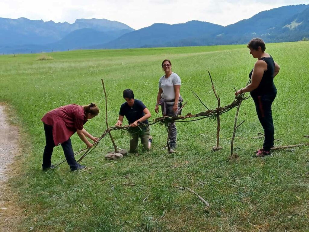 NaturCoach Ausbildung: Murmelbahn: NaturCoach-Beispiel-Übung